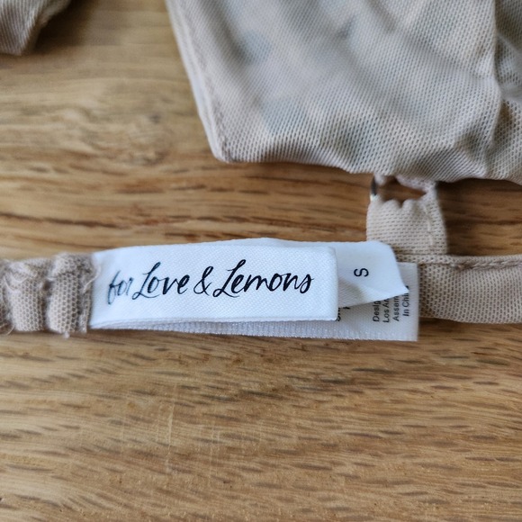 For Love And‎ Lemons Jackpot Bralette Bra Crystal Rhinestone Size Small Lingerie - Picture 4 of 7